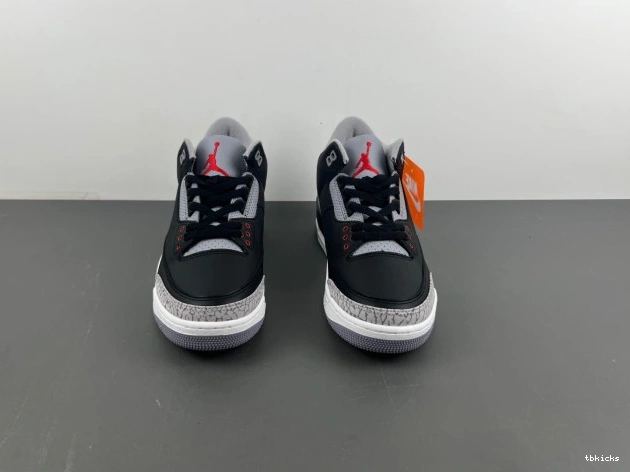 Cheap TB 3 Black Jordan Cement Air DN3707-010 0630